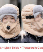 Khaki+Mask Shield
