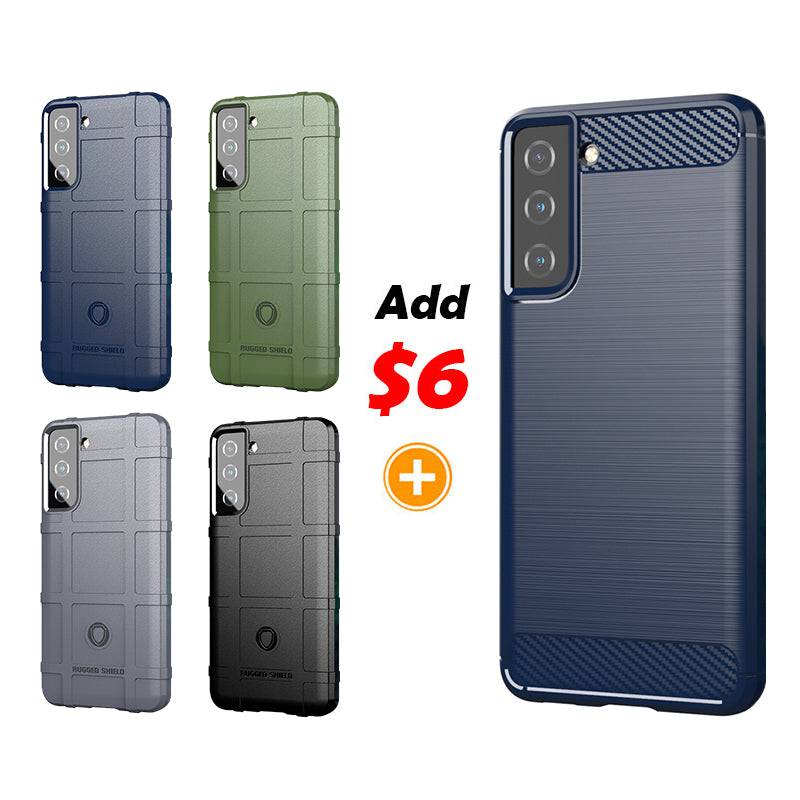 TPU Thick Solid Rough Armor Tactical Protective Cover Case For Samsung S21 - Libiyi