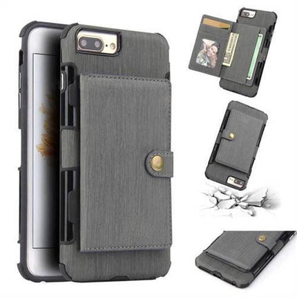 Security Copper Button Protective Case For iPhone 7Plus/8Plus - Libiyi