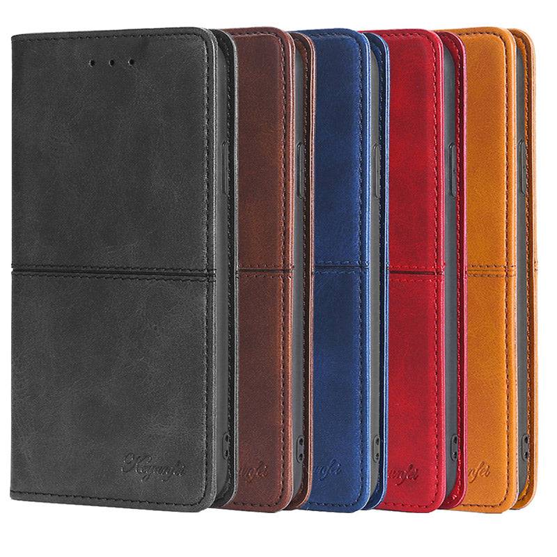 TPU + PU Leather Phone Cover Case for Samsung A71 - Libiyi