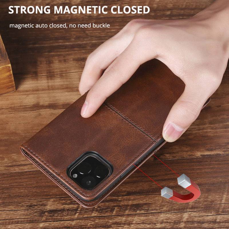 TPU + PU Leather Phone Cover Case for Samsung A series - Libiyi