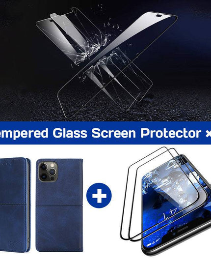 TPU + PU Leather Phone Cover Case for iPhone 12Pro Max - Libiyi