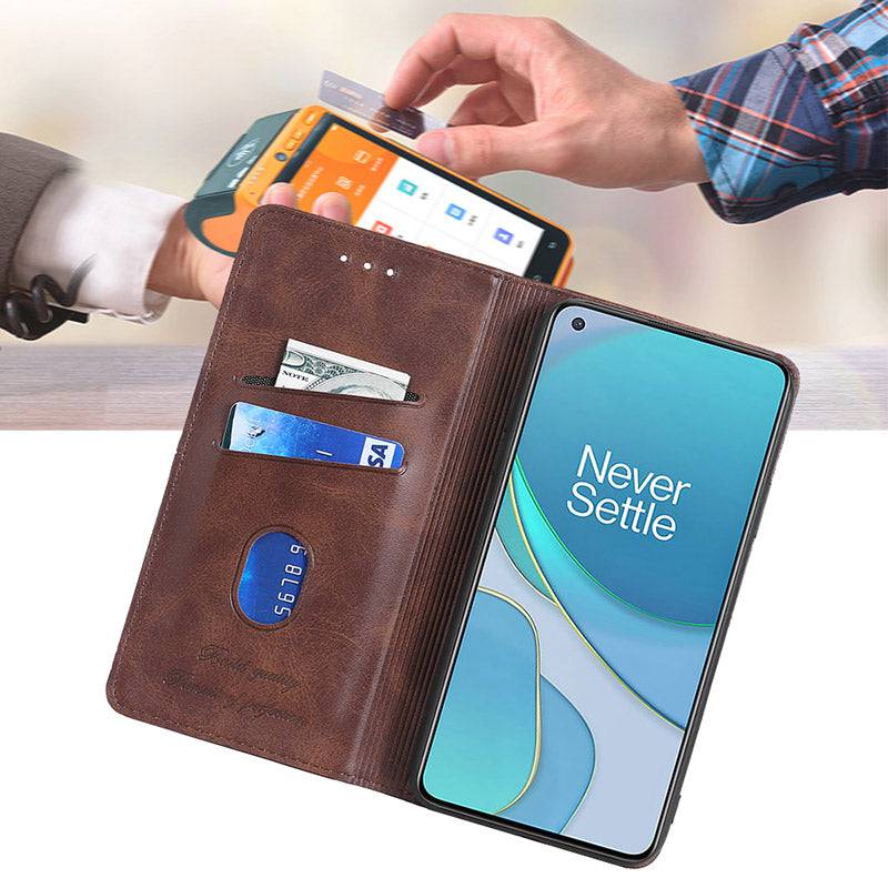 TPU + PU Leather Phone Cover Case for OnePlus 8T - Libiyi