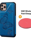 Azul / Para iPhone 11Pro / Com carregador sem fio