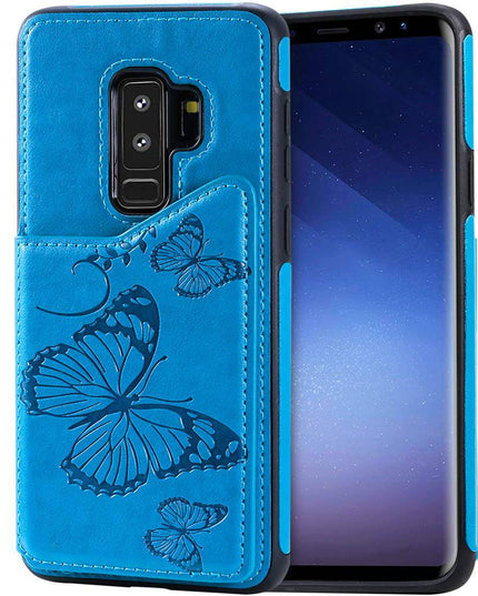 New Luxury Embossing Wallet Cover For SAMSUNG S9 Plus-Fast Delivery - Libiyi