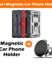 Vermelho / S10e / Com suporte magnético para telefone para carro