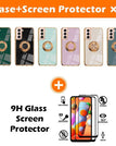Black / S21(5G) / With 2-Pack Screen Protectors