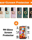 Black / S21 Ultra(5G) / With 2-Pack Screen Protectors