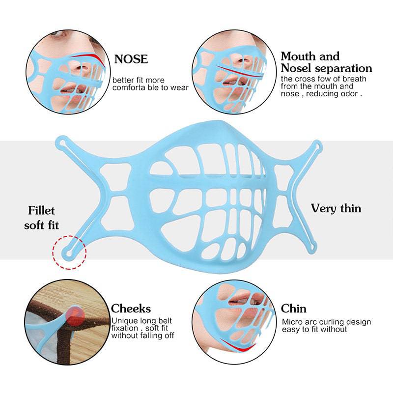 6th Generation Upgraded Version Silicone 3D Mask Bracket - Libiyi