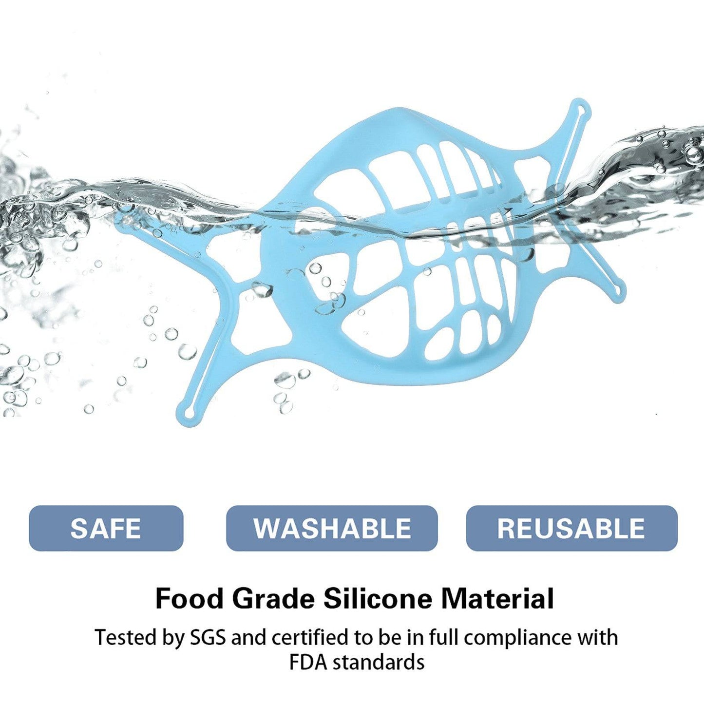 6th Generation Upgraded Version Silicone 3D Mask Bracket - Libiyi
